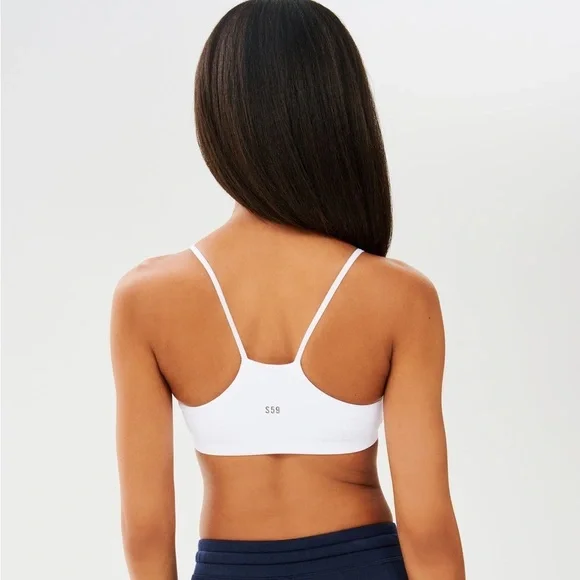 Splits59 Loren Seamless Bra in White - Picture 2 of 7